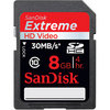 Фотография Sandisk SDHC Extreme HD Video 8 GB Class10 Фото Sandisk SDHC Extreme HD Video 8 GB Class10