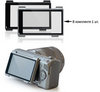  Ggs LCD Screen Protector III NEX-5 with matte silvery ABS frame