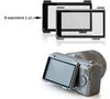  Ggs LCD Screen Protector III NEX-5 with matte black ABS frame