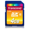  Transcend SDHC 4 GB Class 10