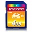  Transcend SDHC 4 GB Class 10