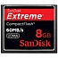 Sandisk Extreme Compact Flash 60MB/s 8 Gb