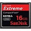 Фотография Sandisk Extreme Compact Flash 60MB/s 16 Gb
