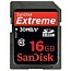 Sandisk SDHC EXTREME 16GB Class 10