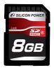  Silicon Power SD SDHC 8GB Class 6