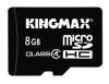  Kingmax MicroSDHC 8GB Class 4 + USB Reader