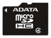 Фотография A-Data MicroSDHC 16GB Class 4 Фото A-Data MicroSDHC 16GB Class 4