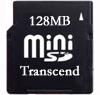 Фотография Transcend MiniSD 128MB Фото Transcend MiniSD 128MB