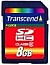  Transcend SD SDHC 8GB Class 2