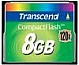  Transcend Compact Flash CF 8GB 120X