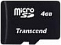  Transcend MicroSDHC 4GB Class 6