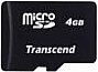 Transcend MicroSDHC 4GB Class 6