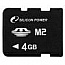 Silicon Power Memory Stick Micro M2 4GB