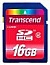 Transcend SD SDHC 16GB class 2