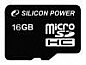 Silicon Power MicroSDHC 16GB Class 2