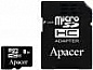 Фотография Apacer MicroSDHC 8GB Class 4