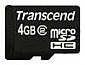 Фотография Transcend MicroSDHC 4GB Class 2