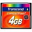  Transcend Compact Flash CF 4GB TS4GCF133