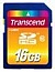 Transcend SD SDHC 16GB TS16GSDHC10 Class 10