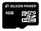 Silicon Power MicroSDHC 4GB Class 2