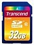  Transcend SD SDHC 32GB Class 10 TS32GSDHC10