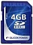  Silicon Power SD SDHC 4GB Class 2