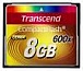  Transcend Compact Flash CF 8GB 600X