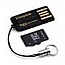  Kingston MicroSDHC 16GB Class 4 + USB Reader G2