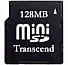 Фотография Transcend MiniSD 128MB