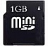  Kingston MiniSD 1GB