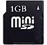 Фотография Kingston MiniSD 1GB