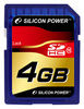  Silicon-Power SDHC Card 4GB Class 10