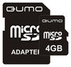 Фотография QUMO MicroSD 4Gb Фото QUMO MicroSD 4Gb