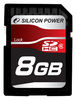  Silicon-Power SDHC Card 8GB Class 6