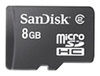    Sandisk microSDHC Card 8GB Class 2 + adaptor