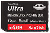    Sandisk Ultra Memory Stick PRO-HG Duo 4GB