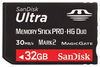 Фотография Карта памяти Sandisk Ultra Memory Stick PRO-HG Duo 32GB Фото Карта памяти Sandisk Ultra Memory Stick PRO-HG Duo 32GB