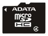 Фотография Карта памяти A-Data microSDHC Class 4 8GB + SD adapter Фото Карта памяти A-Data microSDHC Class 4 8GB + SD adapter