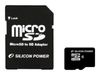 Фотография Карта памяти Silicon-Power micro SDHC Card 16GB Class 10 + SD adapter Фото Карта памяти Silicon-Power micro SDHC Card 16GB Class 10 + SD adapter