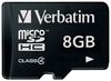  Verbatim microSDHC Class 4 Card 8GB