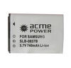  Samsung  Acme power SLB-0837B (3.7V, min 640mAh, Li-ion)  NV8/ NV15/ NV20/ L201/ L83T/