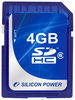  Silicon-Power SDHC Card 4GB Class 6