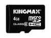  Kingmax microSDHC Class 6 Card 4GB + SD adapter
