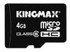  Kingmax micro SDHC Card 4GB Class 6 + 2 adapters