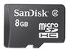 Фотография Карта памяти Sandisk microSDHC Card 8GB Class 2 Фото Карта памяти Sandisk microSDHC Card 8GB Class 2