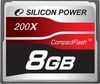 Фотография Карта памяти Silicon-Power 200X Professional Compact Flash Card 8GB Фото Карта памяти Silicon-Power 200X Professional Compact Flash Card 8GB