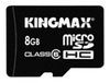    Kingmax microSDHC Class 6 Card 8GB + SD adapter