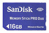 Фотография Sandisk Memory Stick PRO Duo 16Gb Фото Sandisk Memory Stick PRO Duo 16Gb