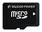 Silicon-Power MicroSD 2GB + SD adapter