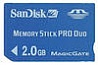  Sandisk Memory Stick PRO Duo 2Gb